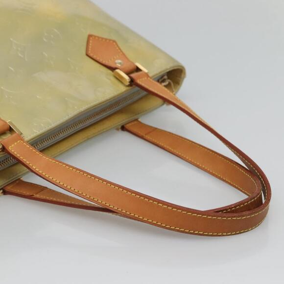 LOUIS VUITTON Monogram Vernis Houston Hand Bag Gris M91053 - Picture 7 of 12